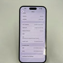 iPhone 14 Pro Max 256GB Deep Purple 98% pin 100% Quốc Tế Apple bản Mỹ (Đã thay pin - Có xước - Esim - đốm 3x) - HH5727