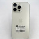 iPhone 15 Pro Max 256GB White Titanium 97% pin 85% Quốc Tế Apple (Có trầy - đã thay màn + kính lưng) - HH2919