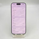 iPhone 16 Pro Max 256GB White Titanium 97% pin 92% Quốc Tế Apple bản Mỹ (Có xước - Esim) - HH1311