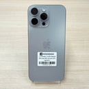 iPhone 15 Pro Max 256GB Biru Titanium 98% baterai 86% Versi Apple Internasional (noda 0,5x, bezel tergores parah) - HH6781
