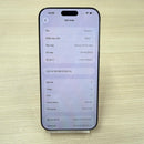 iPhone 16 Pro Max 256GB Desert Titanium 98% pin 100% Quốc Tế Apple ĐBH (PA/A - Đã thay pin chính hãng và bảng mạch logic chính hãng) - HH1478