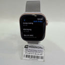 Apple Watch Series 10 46mm GPS+4G Casing Titanium Alami dengan Tali Milanese Loop Baterai 98% 96% Dari RKT - HH9704 