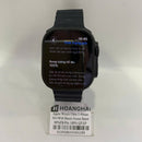 Apple Watch Ultra 3 49mm GPS + 5G Casing Titanium Hitam dengan Tali Kulit Hitam 98% baterai 100% Internasional Apple - HH8540 
