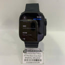 Apple Watch Ultra 3 49mm GPS + 5G Casing Titanium Hitam dengan Tali Kulit Hitam 98% baterai 100% Internasional Apple - HH8540 