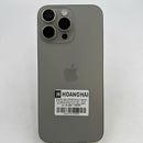 iPhone 16 Pro Max 256GB Natural Titanium 97% pin 91% Quốc Tế Apple bản Mỹ (Có xước - Esim - pin CHAP - đã thay kính lưng - camera sau mất phấn) - HH0908