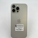 iPhone 16 Pro Max 256GB Natural Titanium 97% pin 89% Quốc Tế Apple bản Mỹ (Có xước - Esim - vỡ kính lưng) - HH8142