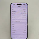 iPhone 16 Pro Max 256GB White Titanium 97% pin 95% Quốc Tế Apple bản Mỹ (Có trầy - Esim - trong camera có bụi- đã thay pin, camera, màn, bộ mạch CHAP + ĐBH) - HH4683
