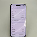 iPhone 14 Pro Max 128GB Deep Purple, kondisi baterai 98%, 85% baterai, versi internasional dari Australia (Tidak menggunakan SIM Australia - terdapat 3 noda dan goresan cat pada bezel) - HH4643 