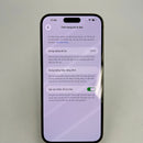 iPhone 14 Pro Max 128GB Deep Purple, kondisi baterai 98%, 85% baterai, versi internasional dari Australia (Tidak menggunakan SIM Australia - terdapat 3 noda dan goresan cat pada bezel) - HH4643 