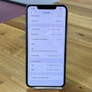 iPhone 11 Pro Max 64GB Silver, kondisi baterai 98%, kondisi baterai 100%. Ponsel ini telah dibayar penuh untuk layanan jaringan dan berfungsi seperti produk Apple internasional (goresan kecil di bagian tepi dan bezel kamera, dll.) - HH5946 