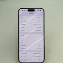 iPhone 15 Pro Max 256GB Kondisi Asli 98% Baterai 91% Internasional Apple - HH5103 