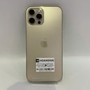 iPhone 12 Pro Max 256GB Gold 98% pin 100% Máy đã trả hết tiền mạng dùng như Quốc tế Apple (Đã thay pin - Có xước) - HH1876