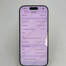 iPhone 16 Pro 128GB Natural Titanium 98% baterai 97% Internasional Apple - HH0060 