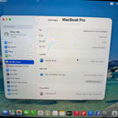 Macbook Pro 2020 13.3" Silver Apple M1/ 8GB RAM/ 512GB SSD Kesehatan baterai 98% Siklus pengisian daya 97% BPTN 