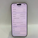 iPhone 16 Pro Max 256GB Desert Titanium 98% baterai 87% Internasional Apple - HH1640