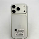 iPhone 17 Pro 1TB Silver Kondisi 99% Fullbox, Baterai 100%, Versi Internasional dari RKT (Tidak menggunakan SIM RKT - Hanya diisi daya dua kali) - HH1259 