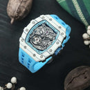Jam Tangan Mekanik Tsar Bomba Carbon TB8208CF 
