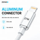 Kabel Pengisian Cepat Gerlax GD-63L 30W 1M Tipe-C ke Lightning 