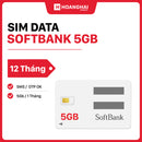 Kartu SIM data Softbank 5GB - Habis Terjual