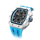 Jam Tangan Tsar Bomba Ceramic TB8204B Bertenaga Baterai 