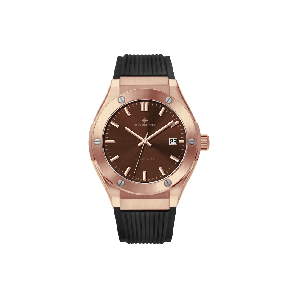 Jam Tangan Mekanik Pria Alexander Ferros 6162S-DCS-03 