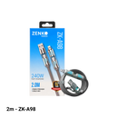 Kabel Pengisian Cepat Gerlax GD-63L 30W 1M Tipe-C ke Lightning 
