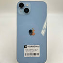 iPhone 14 Plus 256GB Biru, kondisi 98%, baterai 100%. Tagihan jaringan seluler sudah dibayar, berfungsi seperti perangkat Apple internasional (goresan pada bezel kamera, goresan pada layar, retak di bagian tepi, dll.) - HH4469 