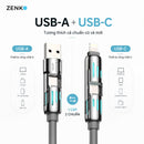 Kabel Pengisian Cepat Gerlax GD-63L 30W 1M Tipe-C ke Lightning 