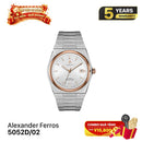 Jam tangan mekanik pria Alexander Ferros 5052 