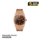 Jam tangan mekanik pria Alexander Ferros 5052 