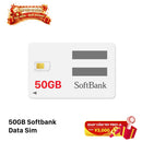 Kartu SIM Softbank dengan data 50GB seharga ¥2480 