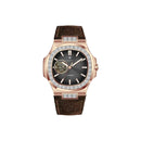 Jam tangan mekanik pria Alexander Ferros 6091R 