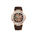 Jam tangan mekanik pria Alexander Ferros 6091R 