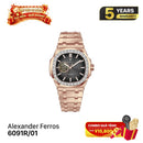 Jam tangan mekanik pria Alexander Ferros 6091R 