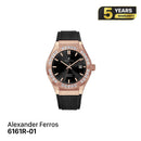 Jam tangan mekanis pria Alexander Ferros 6161 