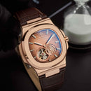 Jam tangan mekanis pria Alexander Ferros 6312 