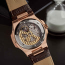 Jam tangan mekanis pria Alexander Ferros 6312 