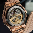 Jam tangan mekanis pria Alexander Ferros 6312 