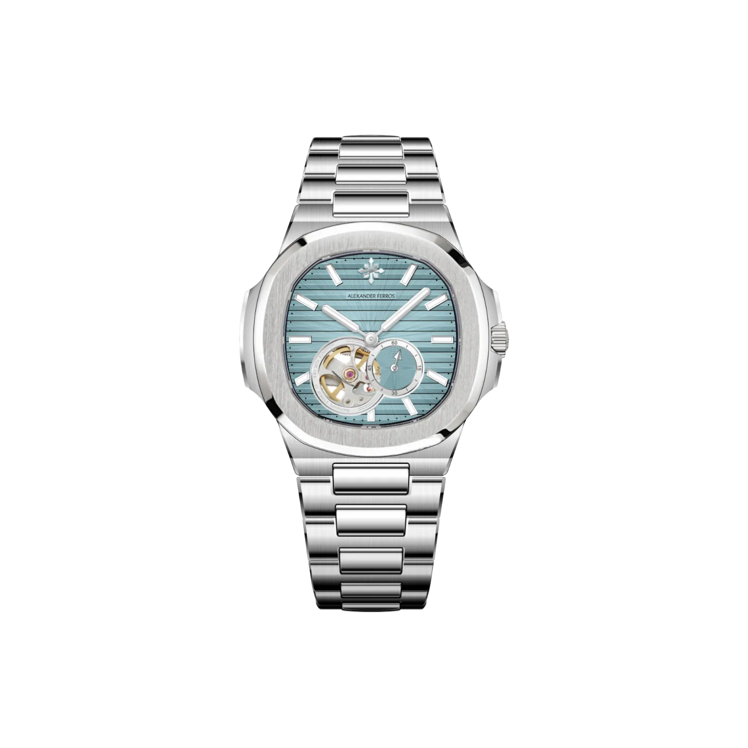 Jam tangan mekanis pria Alexander Ferros 6312 