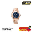 Jam tangan mekanis pria Alexander Ferros 6312 