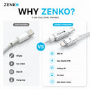 Kabel Pengisian Cepat Gerlax GD-63L 30W 1M Tipe-C ke Lightning 