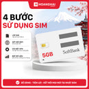 Kartu SIM data Softbank 5GB - Habis Terjual