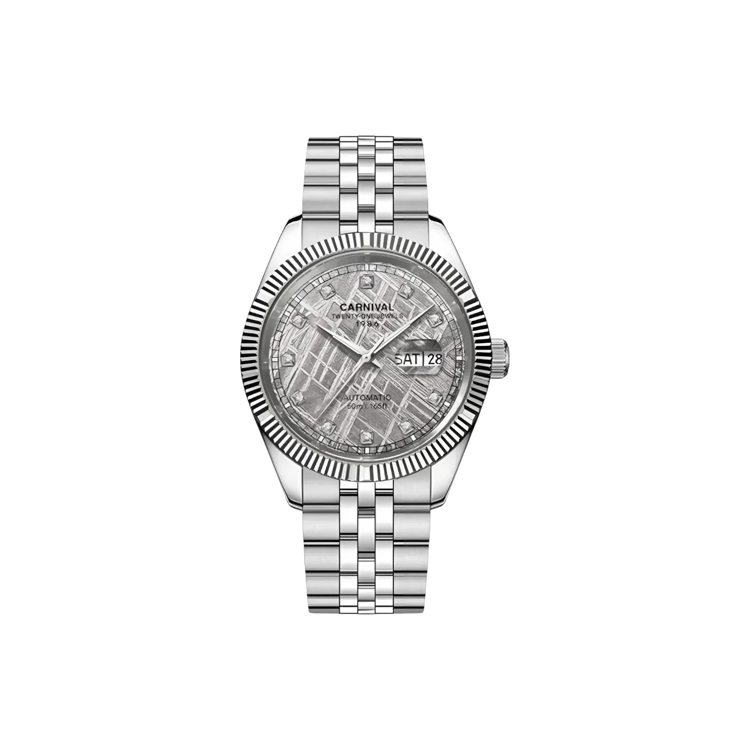 Jam tangan mekanik Carnival 8131G 