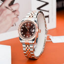 Jam tangan kuarsa wanita Carnival 8131L 