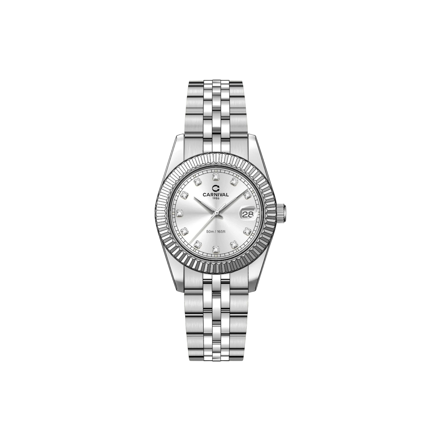 Jam tangan kuarsa wanita Carnival 8131L 