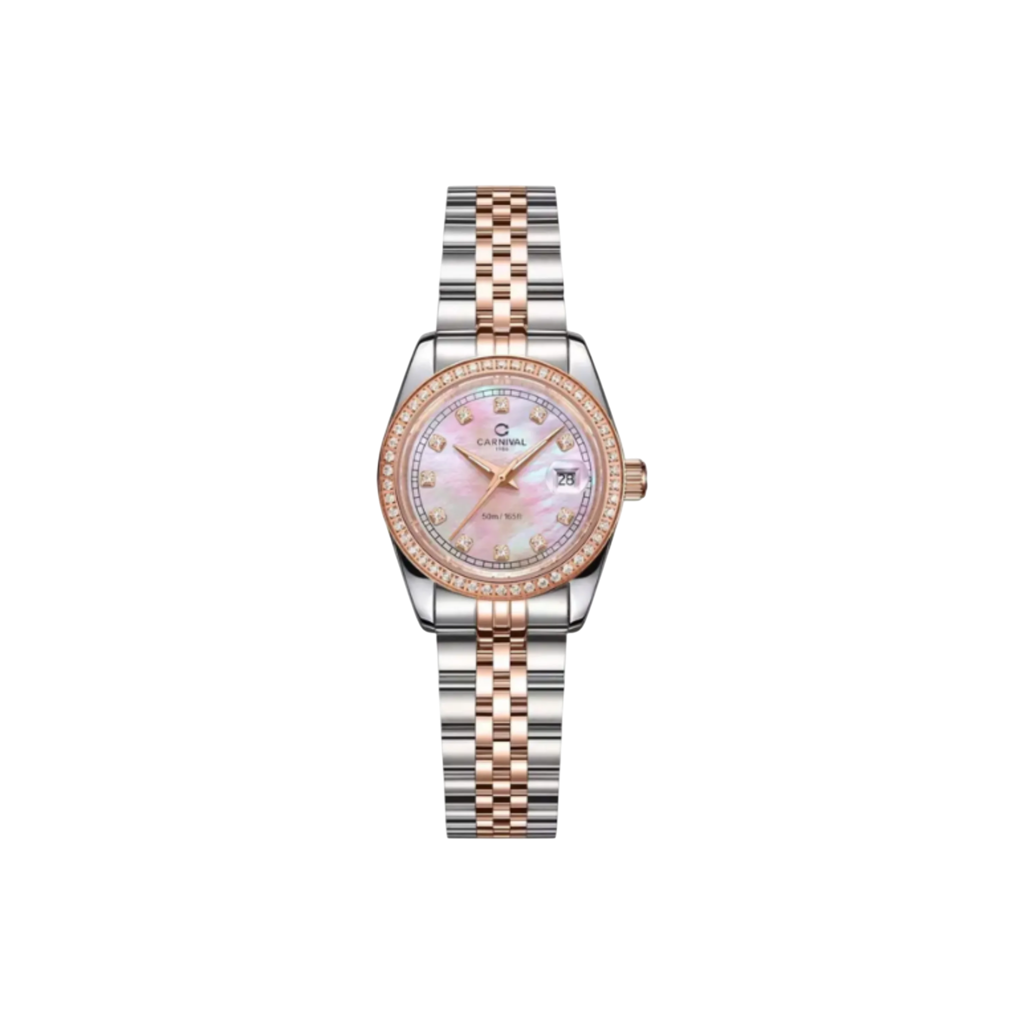Jam tangan kuarsa wanita Carnival 8131L 