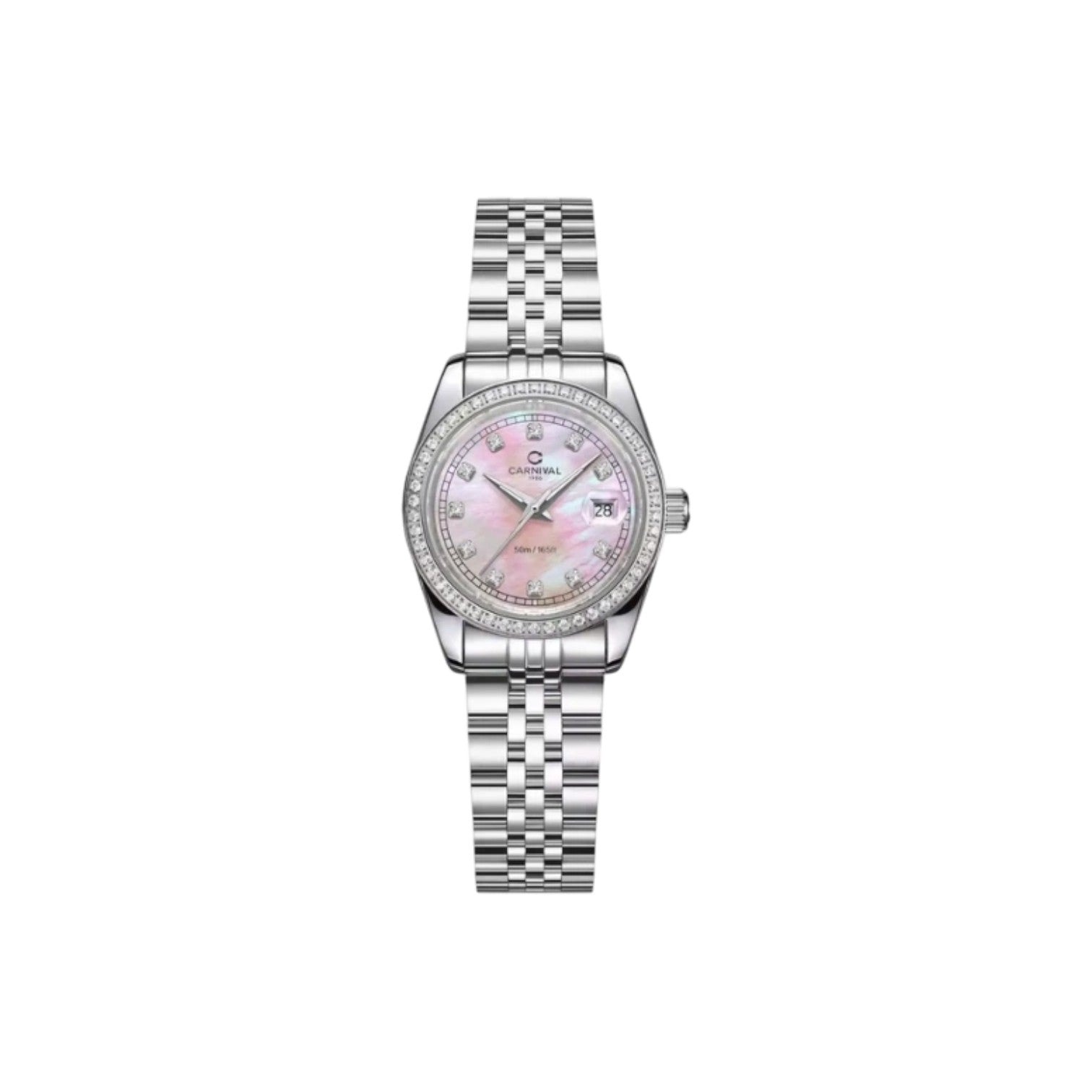 Jam tangan kuarsa wanita Carnival 8131L 
