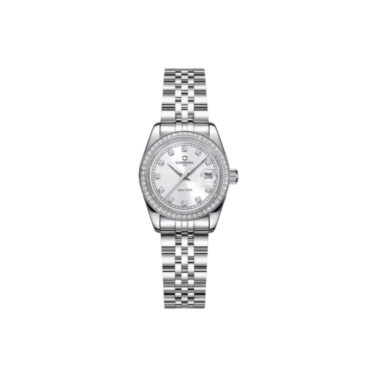Jam tangan kuarsa wanita Carnival 8131L 