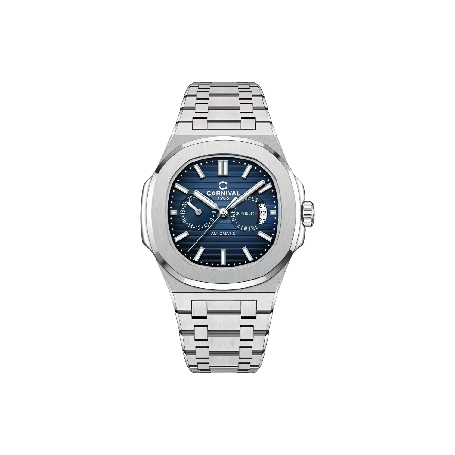 Jam Tangan Mekanik Carnival 8158G 