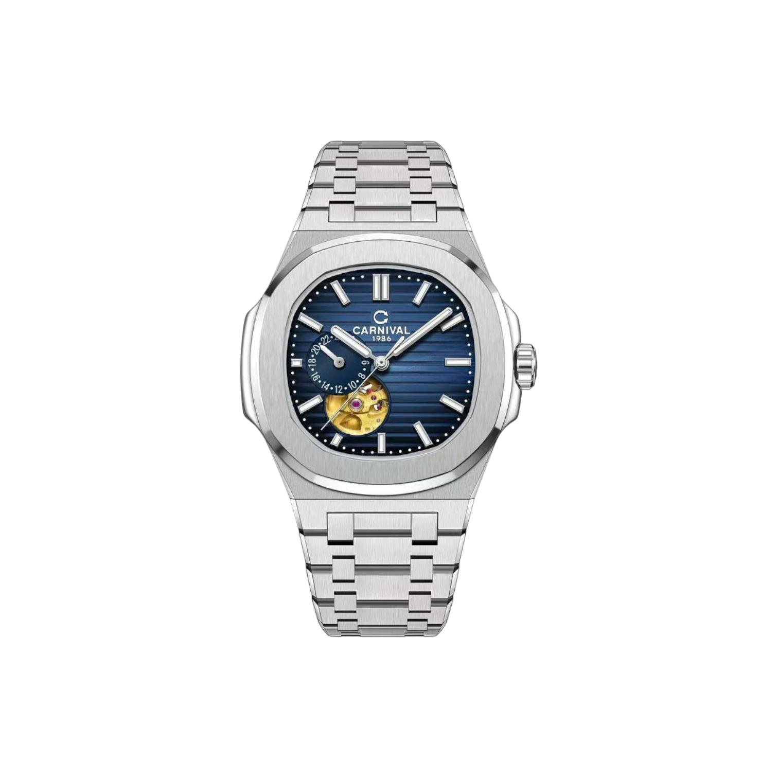 Jam Tangan Mekanik Carnival 8159G 